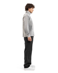 Abstract Wash Half-Zip Sweatshirt