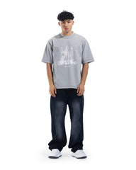Urban Rocket Graphic Oversized Tee
