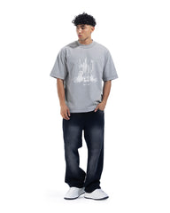 Urban Rocket Graphic Oversized Tee