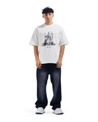 Urban Rocket Graphic Oversized Tee