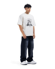 Urban Rocket Graphic Oversized Tee