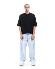 Abstract Texture Oversized Tee