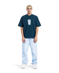 Coffee Cup Graphic Oversized Tee