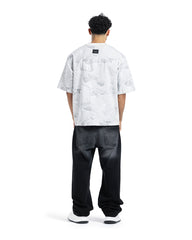 Sense Distressed Denim Illusion Tee