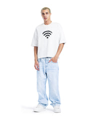 Sense Signal Graphic Oversized Tee