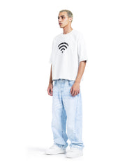 Sense Signal Graphic Oversized Tee