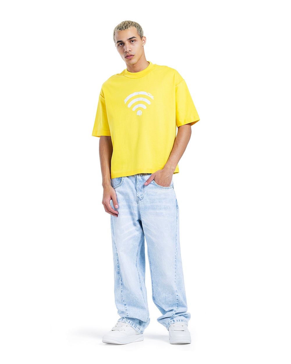 Sense Signal Graphic Oversized Tee