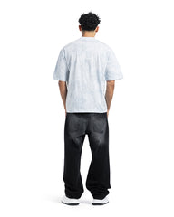 Thursday Walk Graphic Textured Oversized Tee