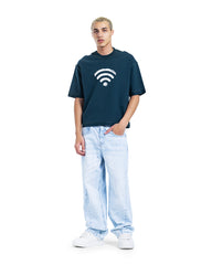 Sense Signal Graphic Oversized Tee