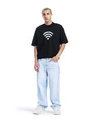 Sense Signal Graphic Oversized Tee