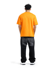 Shadow Figure Graphic Oversized Tee