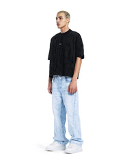 Sense Textured Metal Tag Tee
