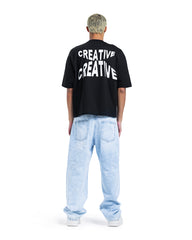 Creative Typography Oversized Tee
