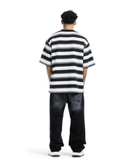 Sense Retro Stripe Oversized Tee