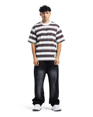 Sense Retro Stripe Oversized Tee