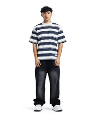 Sense Retro Stripe Oversized Tee