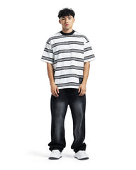 Sense Coastal Stripe Knit Tee