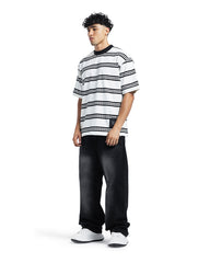 Sense Coastal Stripe Knit Tee