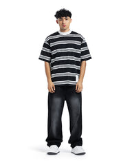 Sense Coastal Stripe Knit Tee