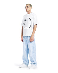 Abstract Face Oversized Tee