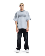 Embossed Signature Oversized Tee