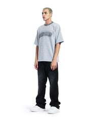 Embossed Signature Oversized Tee