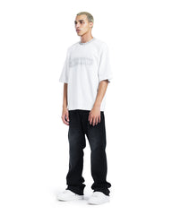 Embossed Signature Oversized Tee