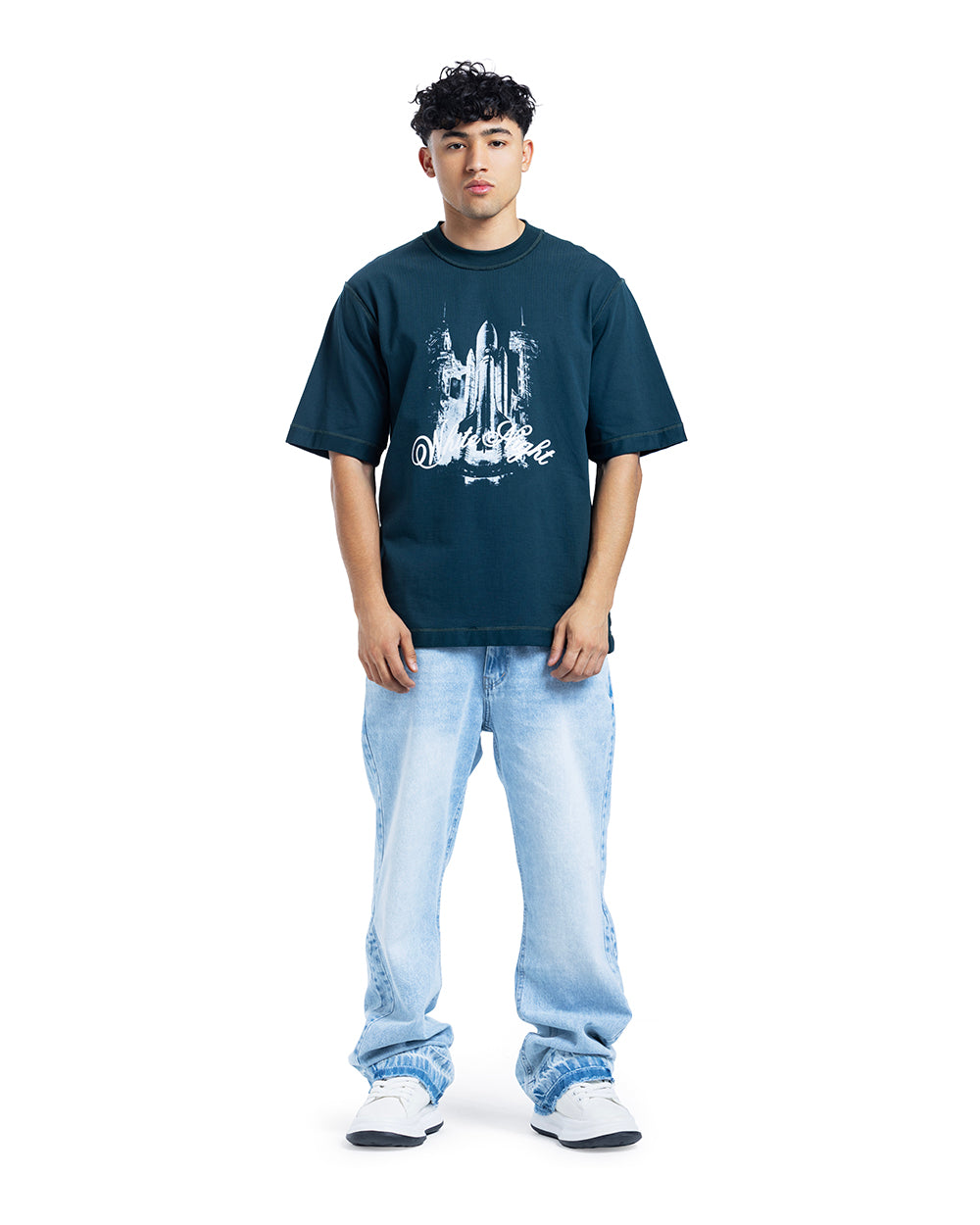 Urban Rocket Graphic Oversized Tee