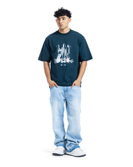 Urban Rocket Graphic Oversized Tee