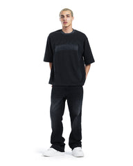 Embossed Signature Oversized Tee