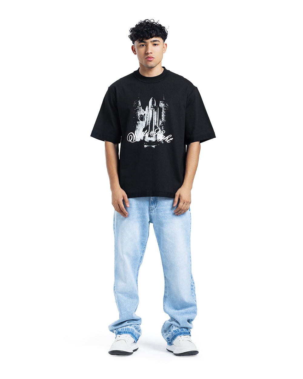 Urban Rocket Graphic Oversized Tee