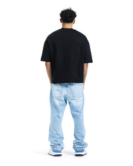Nice Distressed Logo Oversized Tee