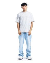 Sense Minimal Embossed Logo Oversized Tee