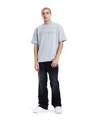 Time To Start Embossed Oversized Tee