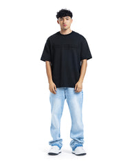 Sense Minimal Embossed Logo Oversized Tee