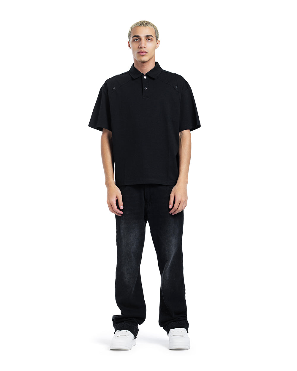 Utility Detail Polo Shirt