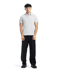 Linen Blend Tapered Trousers