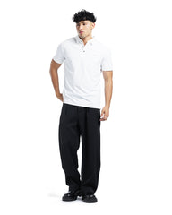 Minimal Logo Performance Polo Shirt