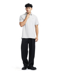 Minimal Logo Performance Polo Shirt