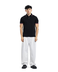 Classic Contrast-Tipped Polo Shirt
