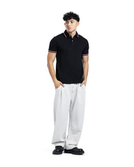Classic Contrast-Tipped Polo Shirt