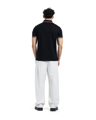 Classic Contrast-Tipped Polo Shirt