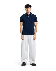 Classic Contrast-Tipped Polo Shirt
