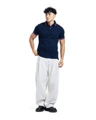 Classic Contrast-Tipped Polo Shirt