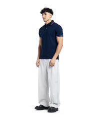 Classic Contrast-Tipped Polo Shirt