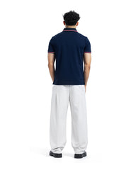 Classic Contrast-Tipped Polo Shirt