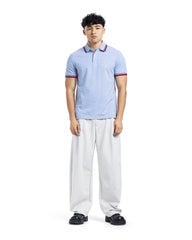 Classic Contrast-Tipped Polo Shirt