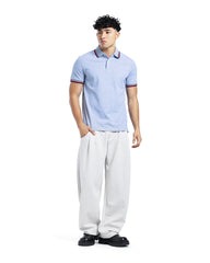 Classic Contrast-Tipped Polo Shirt