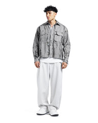 Vintage Wash Utility Overshirt