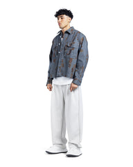Vintage Wash Utility Overshirt